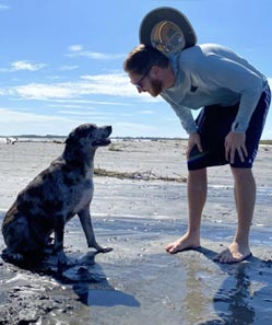 Journey the Australian Shepherd/Pit Bull/Labrador Retriever Mix