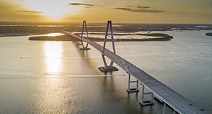 2022's Best of Mount Pleasant named the Ravenel Bridge as the Best Place to Go for a Run
