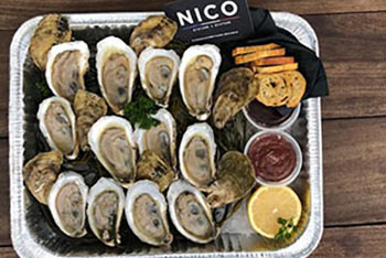 NICO | Oysters + Seafood. Named Best Raw Bar in 2022 Best of Mount Pleasant