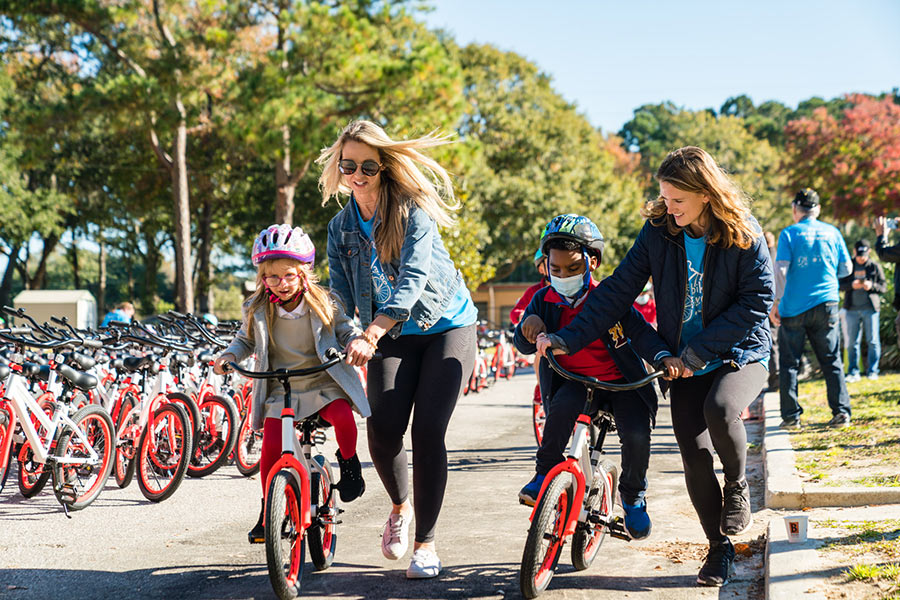 Going Places provides fun and exercise to children in need. 