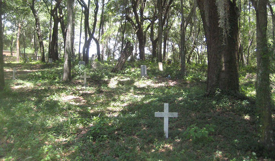 The historic Scanlonville Remley Cemetary.