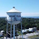 Former Mount Pleasant Waterworks tower.