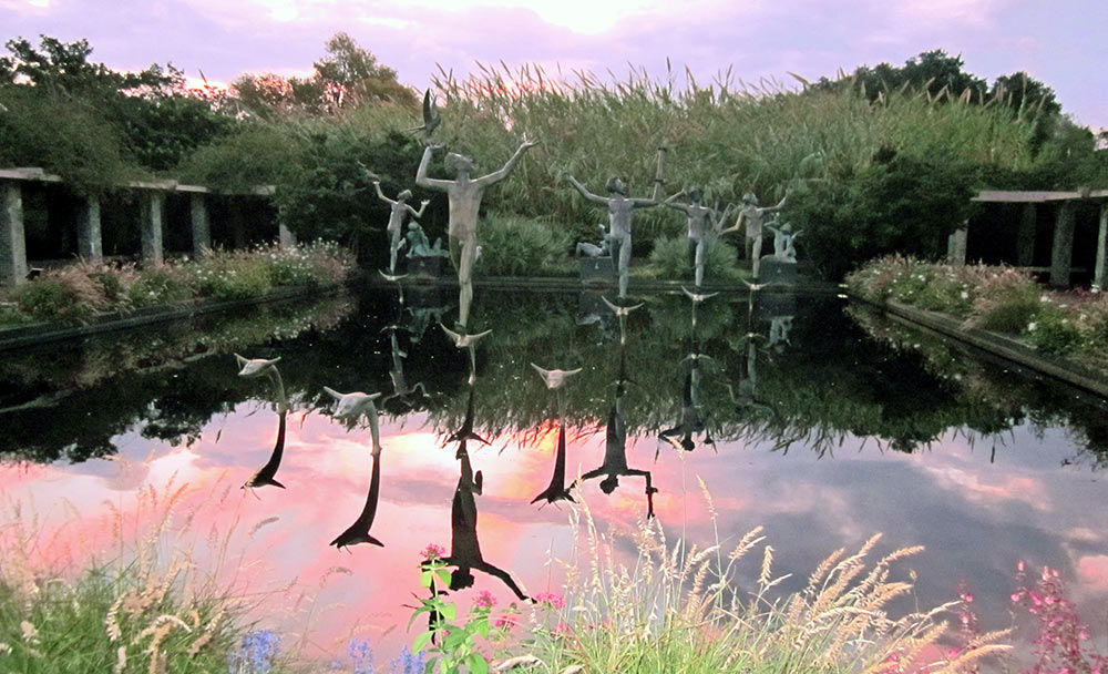 The Fountain of Muses, by Carl Milles at Brookgreen Gardens, Murrells Inlet, SC