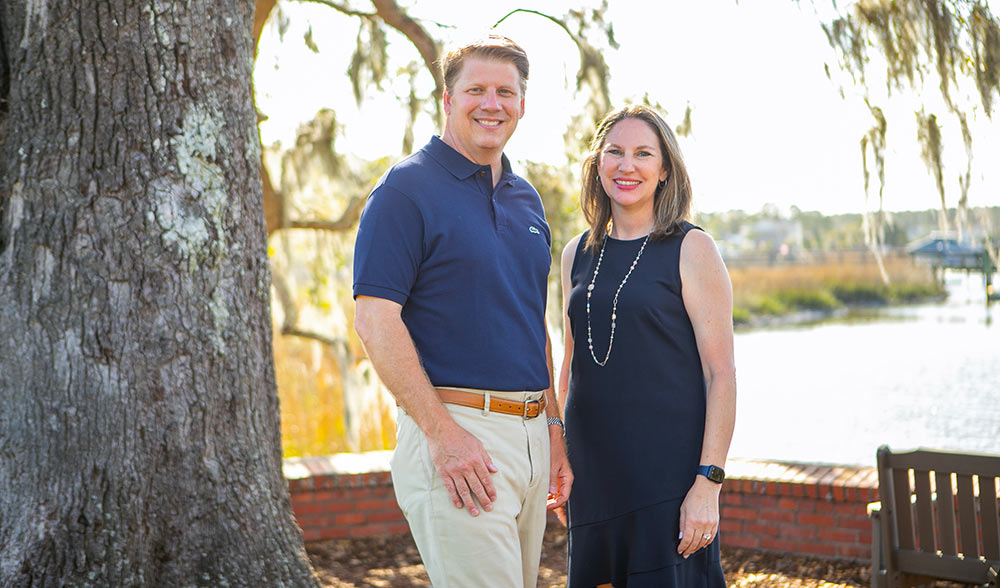 District 80 hopeful, Chris Staubes and wife, Tanya.