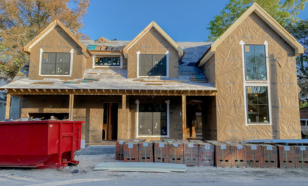 The Quirin faimly home on Rose Lane in Mount Pleasant's Old Village.