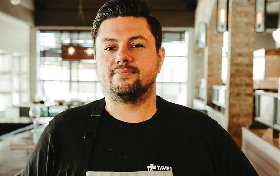 Tavern & Table’s new executive chef, Denis Crutchfield.