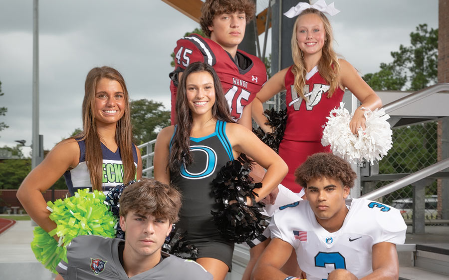 Top Row (left to right): Mikey Rosa, Eli Nelson Middle Row (left to right): Ellison Driggers, Kaitlyn Aquino, Zach Hagedon Front: Jimmy Webb.