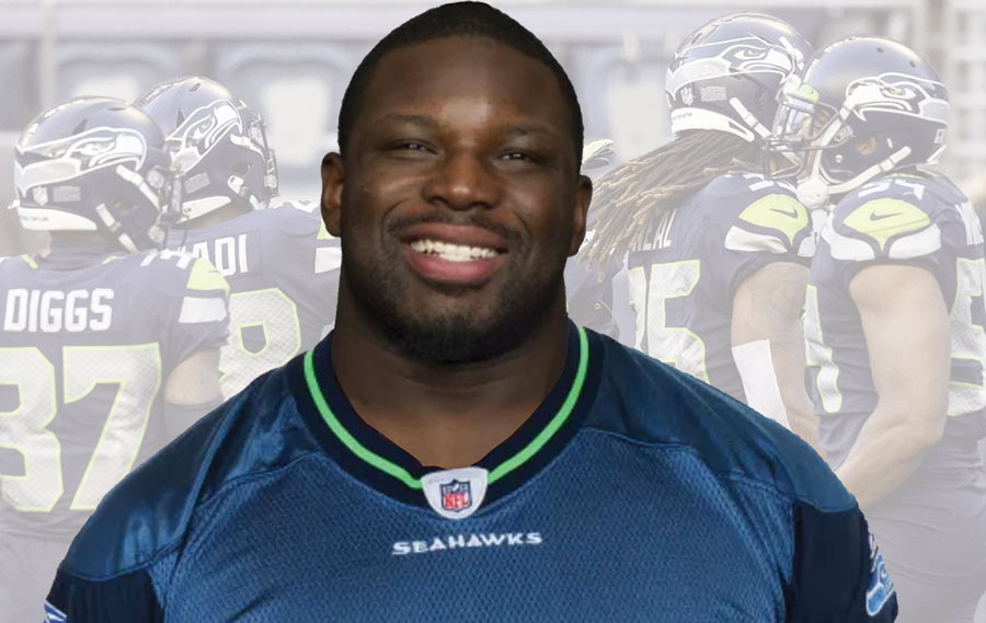 Jarriel King with the Seattle Seahawks.