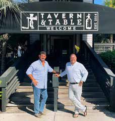 Tavern and Table owners Andy Palmer and Jeff Condon.