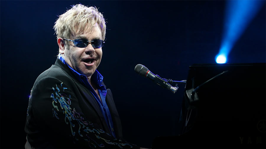 Elton John live performance