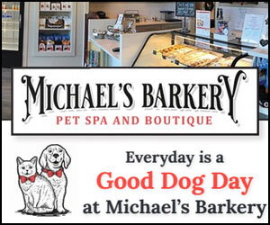 Ad: Every Day is a Good Dog Day at Michael's Barkery