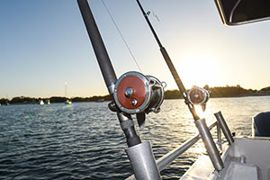  2023 Best of Mount Pleasant. Reel Deal Charters. Best Charter Fishing Boat (Stock photo)