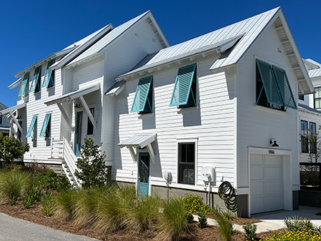 Lowcountry Hurricane Protection and Shutters: a home with hurricane shutters