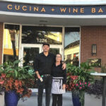 SAVI Cucina + Wine Bar in Mount Pleasant, SC. Bryant Darigan (left) and Linda Stice (right) pictured.