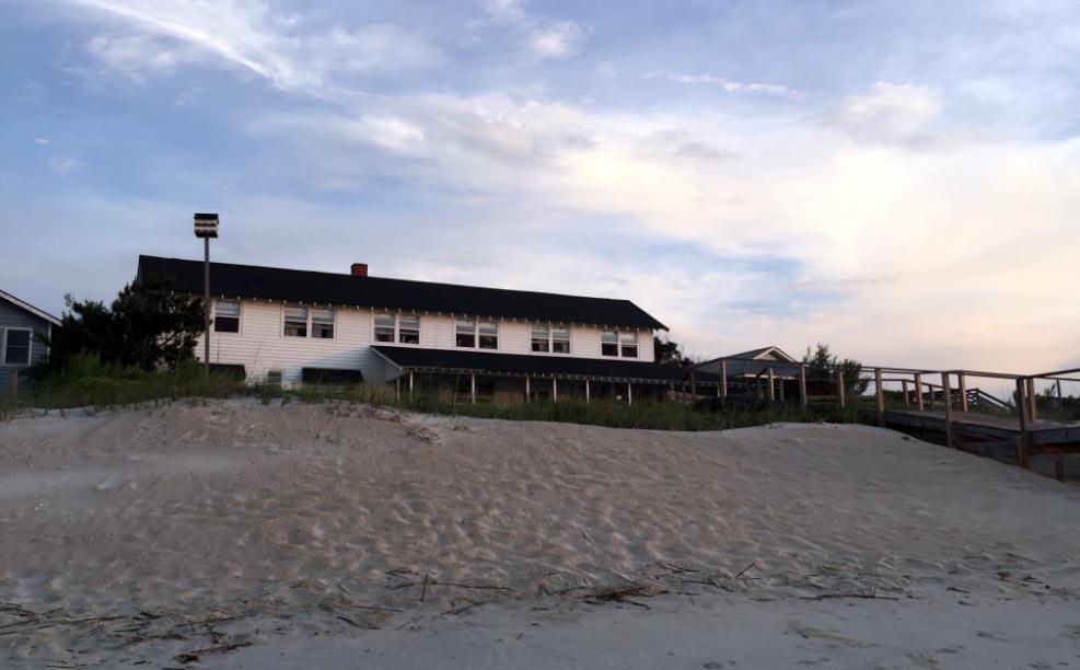 The famous Pawleys Island Seaview Inn in Pawleys Island, SC.