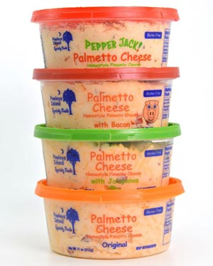 Sassy’s signature pimento cheese that became the nationally adored Palmetto Cheese.