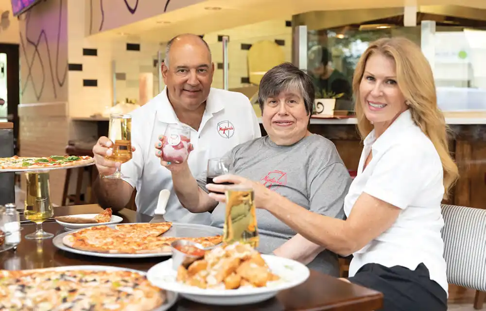 Don, Jill Marie, and Joanne Migliori.