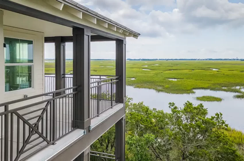 Atlantic Beach House in Mount Pleasant, SC. Photo taken outside.