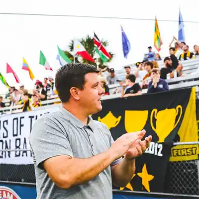 Ben Pirmann, new head coach of the Charleston Battery.