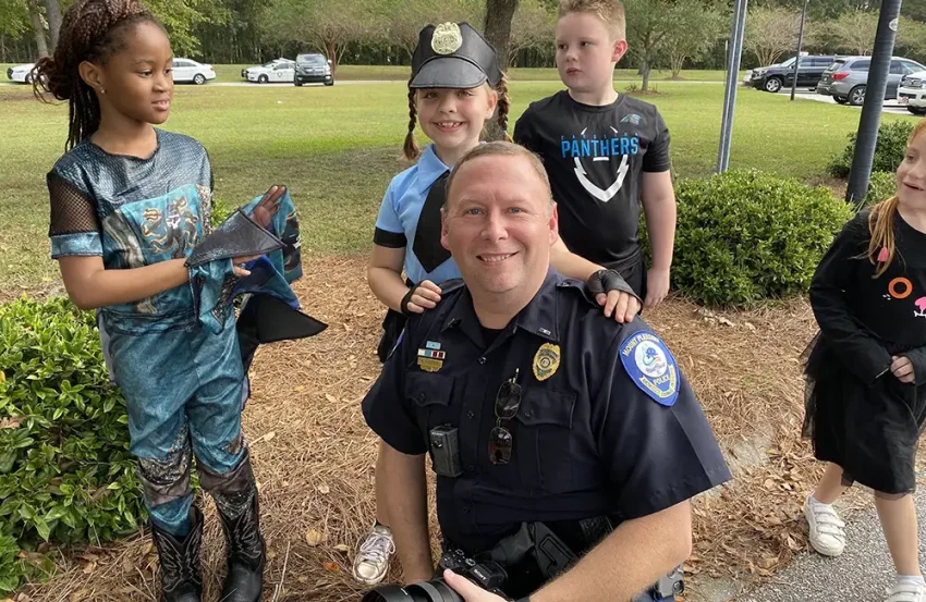 Chip Googe, Mount Pleasant Police Department Captain (now retired).