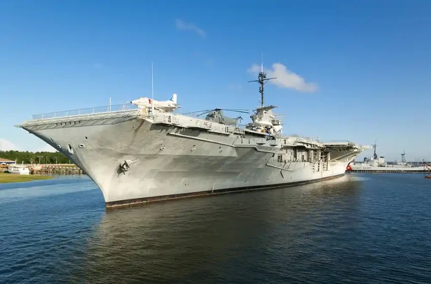 The USS Yorktown at Patriots Point, Mount Pleasant, SC.