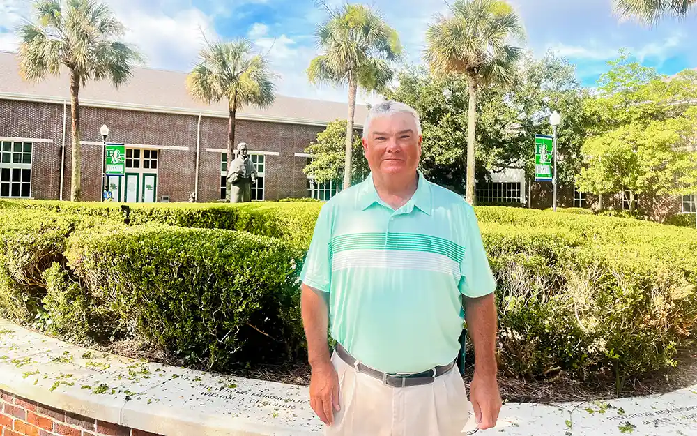 Bishop England’s new athletic director Bill Warren.