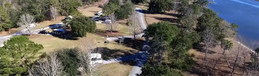 Photo of the Buck Hall Recreation Area in the Francis Marion National Forest, Berkeley and Charleston Counties, South Carolina.