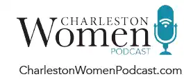 Charleston Women Podcast logo with text