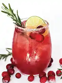 Sparkling Cranberry Margarita from Cantina 76
