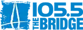 The Bridge 105.5 radio station logo