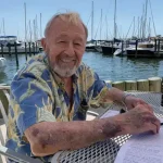 Author Bill Farley enjoying the waterfront