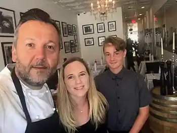 Nick, Kelly and Devin from Nick’s German Kitchen.