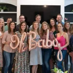 The Corder's garden-themed shower was thrown at a friend’s house in Mount Pleasant.