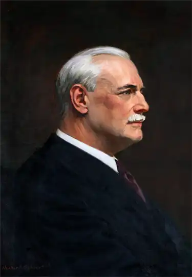 Painting of Archer Huntington