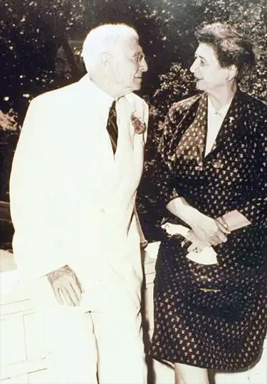 Bernard and Belle Baruch photo