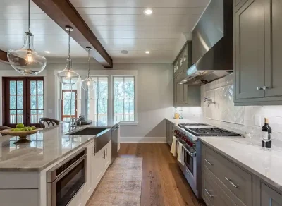 Remodeled kitchen. Photo Provided by Classic Kitchens of Charleston.