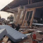 A home after Hurricane Hugo.