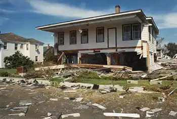 Another house after Hurricane Hugo passed through.