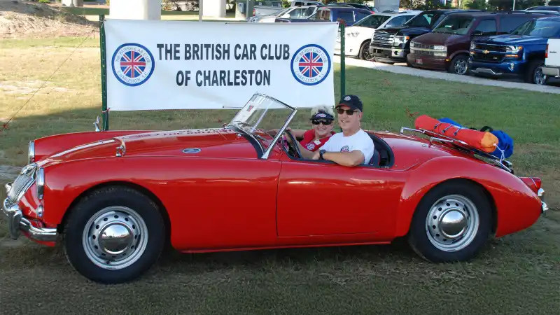 1958 MGA Class 15, Dave and Lynn Rosato