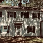 An eerie photo of Bellefield Plantation