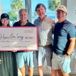 Ladies Billfish Tournament 2024 supported Share Our Suzy nonprofit organization through the donation of this check.