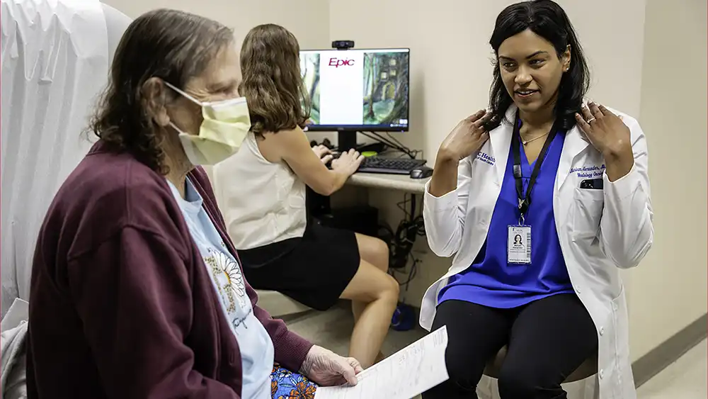 Dr. Mariam Alexander, oncologist with MUSC Hollings Cancer Center.