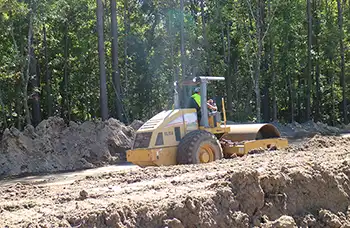 All American Boulevard construction work