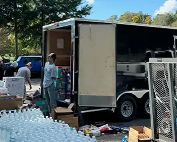 Supplies received in Asheville, N.C.