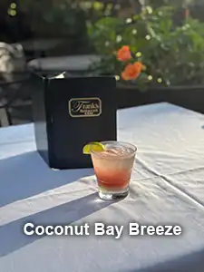 Coconut Bay Breeze mocktail