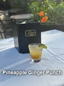 Pineapple Ginger Punch mocktail