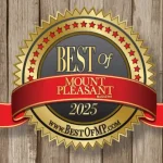 2025 Best of Mount Pleasant Winner's Circle article graphic.