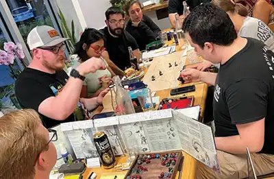 D&D Night at Owlbear Cafe photo