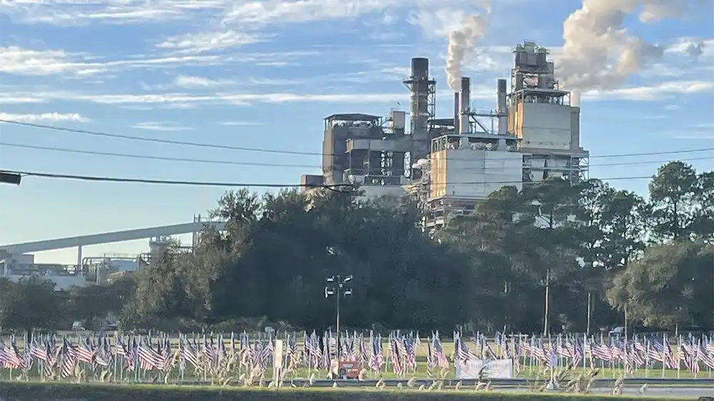 International Paper mill in Georgetown, SC