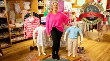 Owner Windi McKeithan stands in Ragamuffin Children’s Boutique.